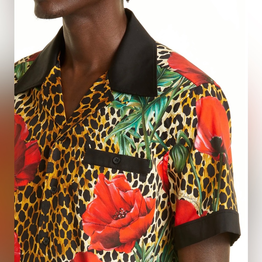 Dolce & Gabbana leopard stretch T-shirt - Picture 4 of 8